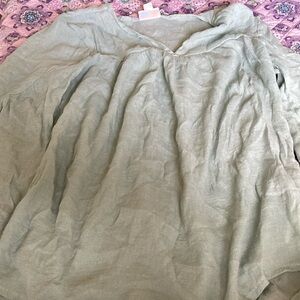 LLR Tinsley peasant top